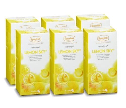 Zestaw 6 opakowań Teavelope Lemon-Sky