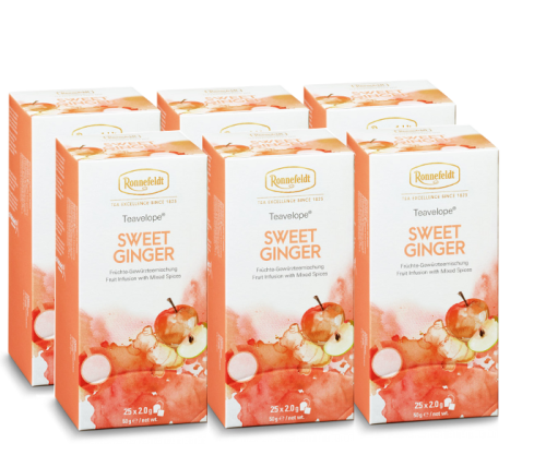 6 op herbaty Sweet Ginger