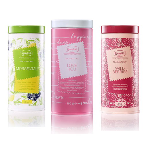 Zestaw trzech puszek Tea Couture