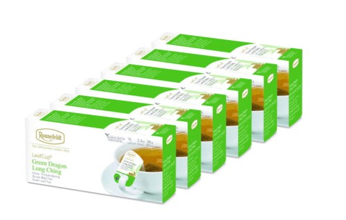 Zestaw 6 herbat Ronnefeldt Leaf-Cup Green Dragon