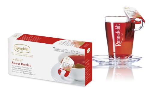 Herbata owocowa Ronnefeldt Sweet Berries | szklanka poglądowa