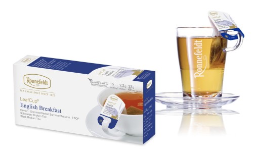 Opakowanie Leaf Cup English Breakfast | szklanka poglądowa