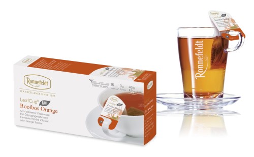 Ronnefeldt Leaf-Cup | Rooibos Orange BIO | 15 saszetek x 3g