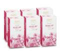Zestaw 6 opakowań Teavelope Rose Hip BIO