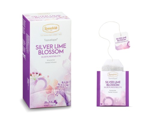 Napar ziołowy Ronnefeldt | Silver Lime Blossom | opakowanie + saszetka