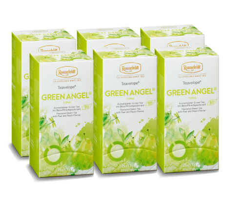 Zestaw 6 opakowań Teavelope Green Angel
