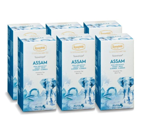 Zestaw 6 opakowań Teavelope Assam
