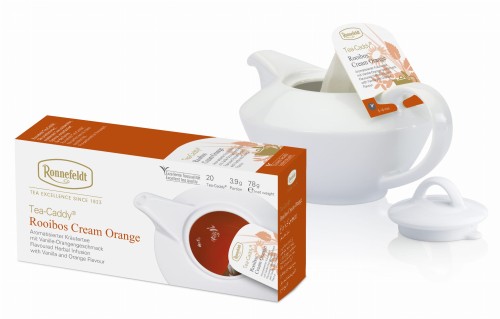 Herbata Ronnefeldt Tea-Caddy Rooibos Cream Orange, sklep z herbatą